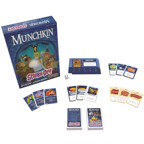 Europäisches Spielernetzwerk Munchkin: Scooby-Doo-Kartenspiel (englisch, 3 - 6 Spieler, 60 Minuten, ab 10 Jahren)