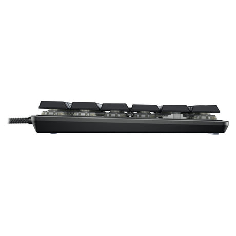 Cherry KC 500 MX LP TKL, Tastatur (schwarz, US-Layout, MX Low Profile 2.0 Ivory, 80 % (TKL), weiße LED, PBT-Tastenkappen)