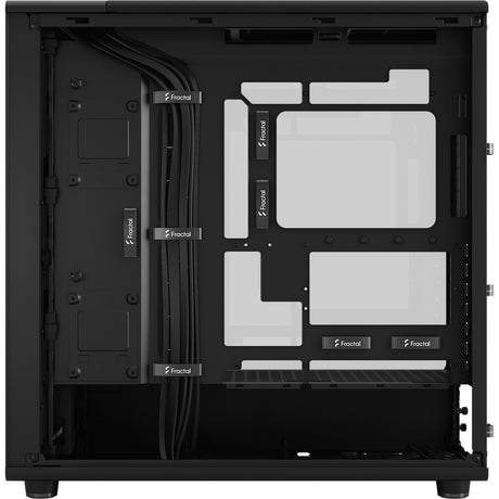 Fractal Design North XL Momentum Edition Midi-Tower-Gehäuse (schwarze Holzfarbe | 2x USB-A | 1x USB-C | gehärtetes Glas)