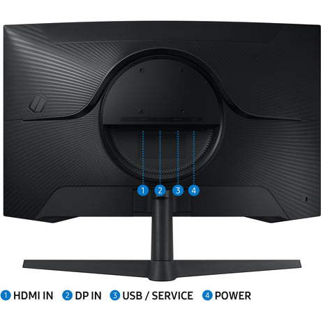 Samsung Odyssey G5 G55C 27 gebogener Gaming-Monitor (schwarz, HDMI, DisplayPort, 165 Hz)