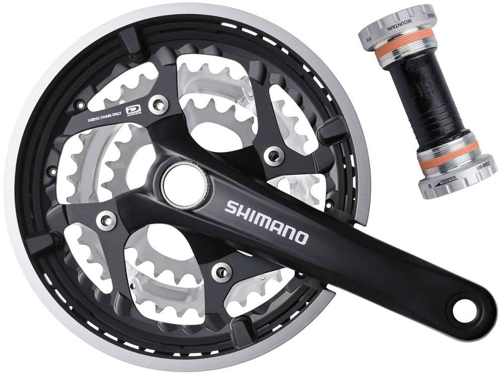 Shimano fc-t551 3x10-fach Kurbel 48 36 26