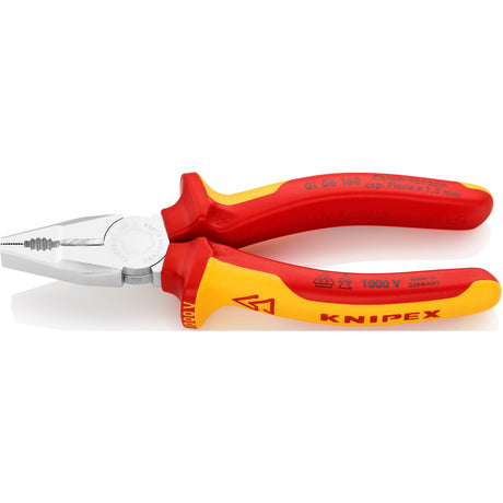 Knipex 01 06 160 Kombizange Chrom Vanadium 160mm VDE