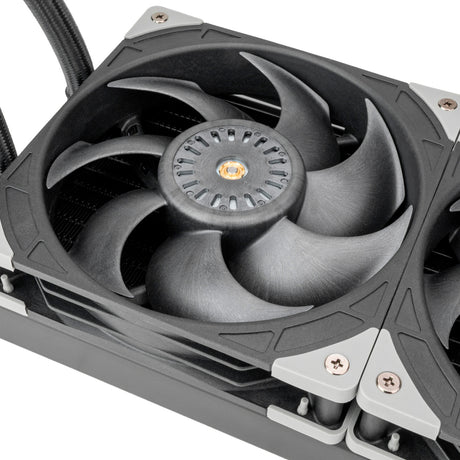 Silverstone xe420 Wasserkühlung (schwarz silber)