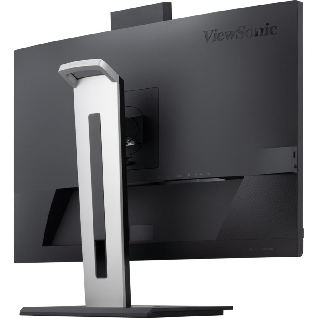 Viewsonic Videokonferenz-Docking-Monitor VG2757V-2K 27 (Schwarz (matt) grau, 1x HDMI, 1x Display-Anschluss, USB-A, USB-C, Audio)