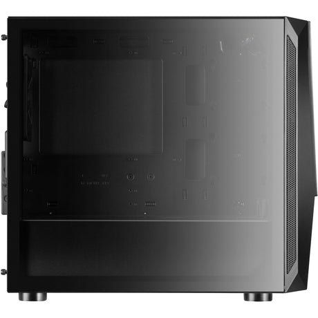 Silverstone sst-fav1mb-pro Midi-Tower-Gehäuse (schwarz | 4x USB-A | RGB | Fenster)