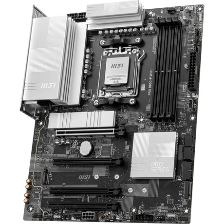 Msi pro b850-p wifi socket am5 moederbord (raid, 5gb-lan, wi-fi 7, bt, sound, atx)