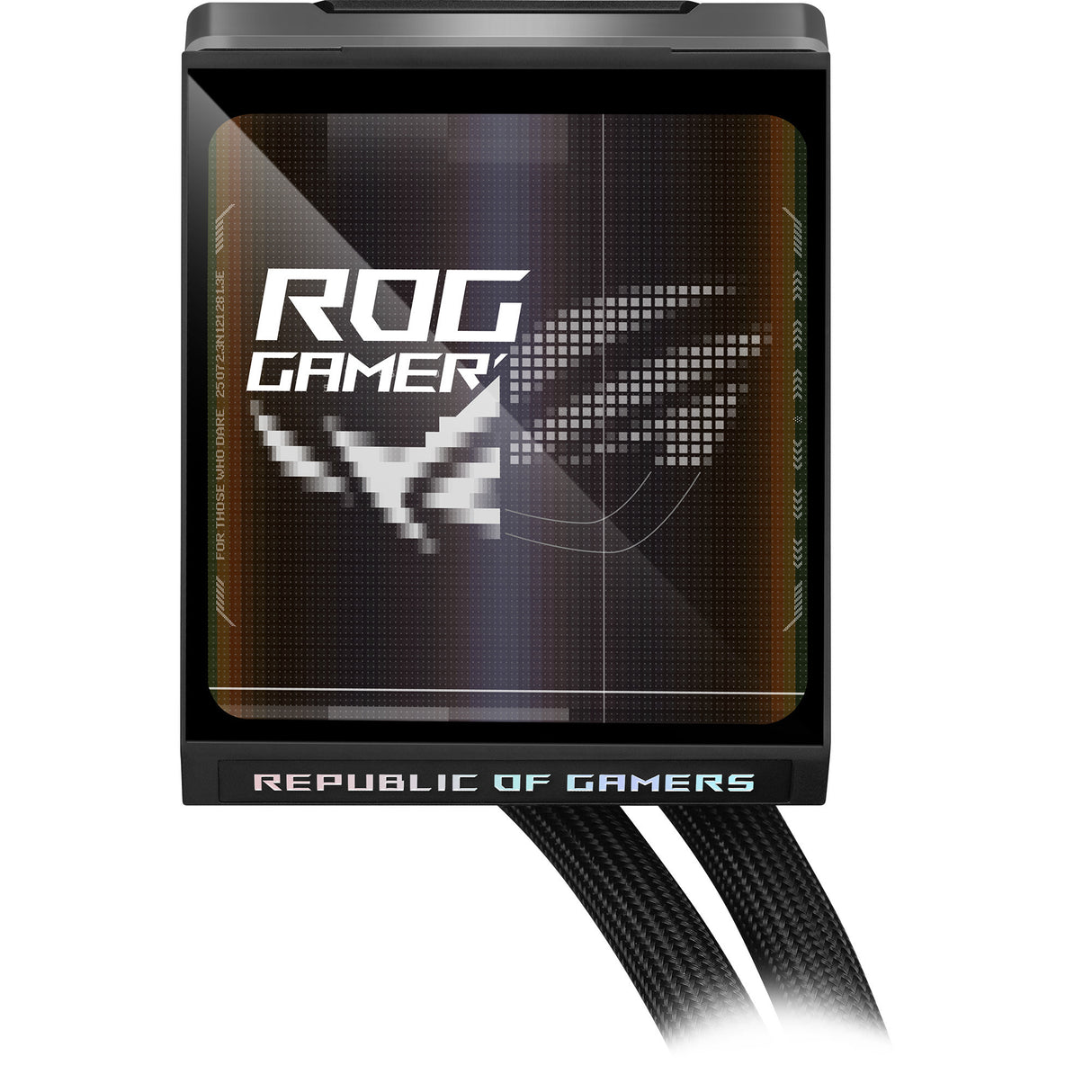 Asus rog strix lc iv 360 argb lcd waterkoeling (zwart)