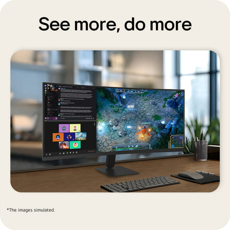Lg ultrawide 34u601b-b 34 curved monitor (zwart, 1x displayport, 1x hdmi, 120 hz)