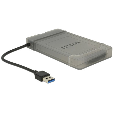 Delock USB-A 3.2 Konverter > SATA 22-Pin Stecker (schwarz, 0,15 Meter)