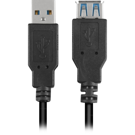 Sharkoon USB 3.0 Verlängerungskabel (schwarz, 1 Meter)