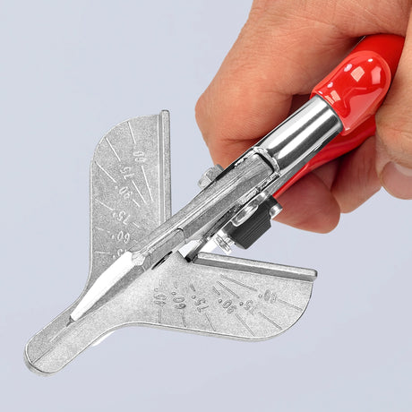Knipex 94 35 215 Gehrungsschneider für Kunststoff- und Gummiprofile