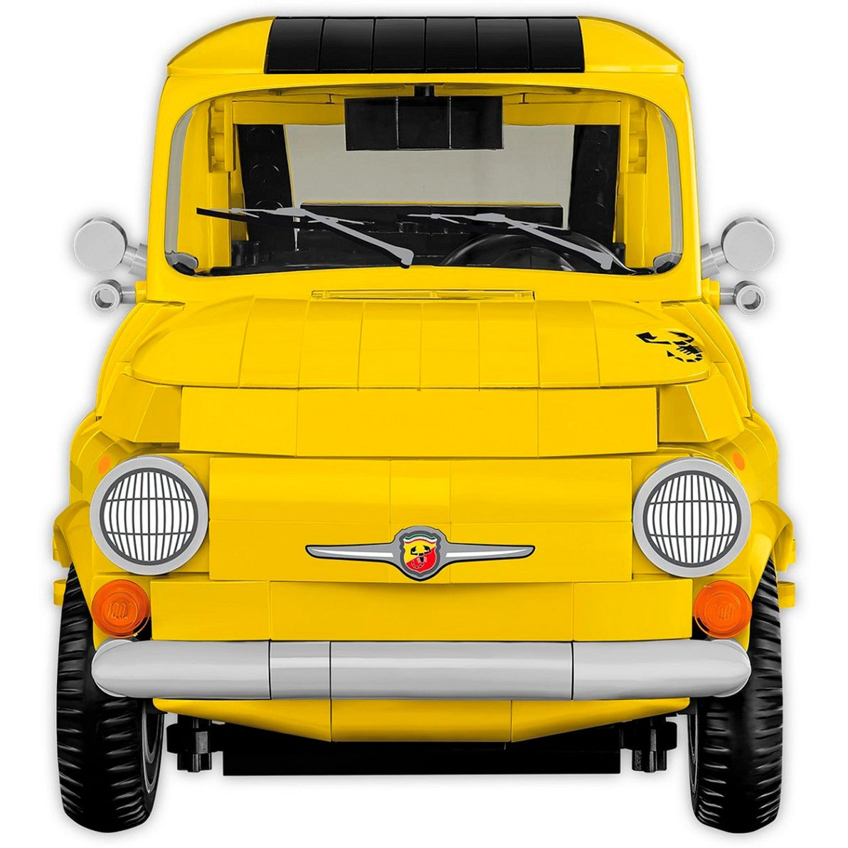 Cobi fiat 500 abarth - executive edition constructiespeelgoed (schaal 1:12)