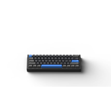 Iqunix EZ60 Magnetschalter-Gaming-He-Tastatur (Schwarz, US-Layout (QWERTY), Gateron Magnetic Jade Gaming, 60 %, RGB, Double Shot PBT-Tastenkappen)