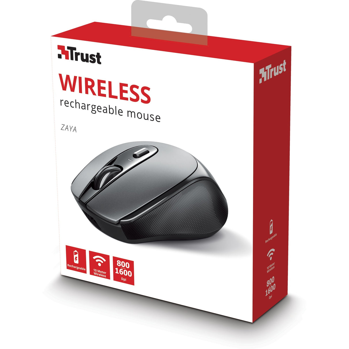 Vertrauen Sie Zaya Wireless wiederaufladbarer Maus