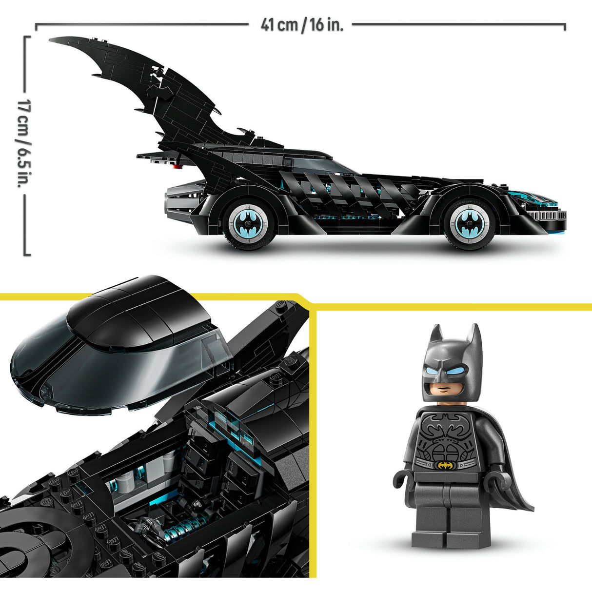 Lego Superhelden 76304 Batman Forever Batmobil