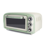 Ariete vintage elektrische oven 0979 04 mini bakoven (groen, 18 liter)