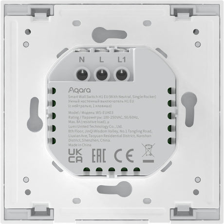 Aqara Wall Switch Single Rocker (mit neutral)