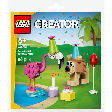 Lego 30715 Tasche süßes Tier Geburtstag | 10 Stück
