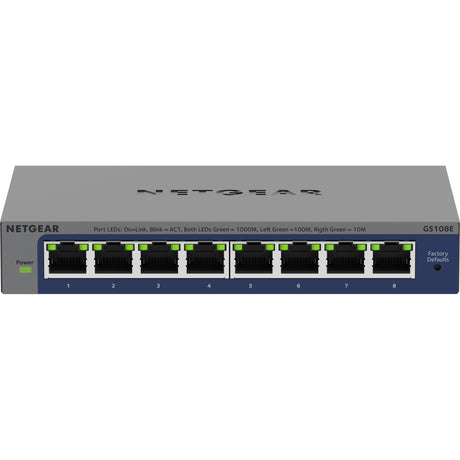 Netgear 8-Port-Gigabit-Plus-Switch (GS108E-400EUS)