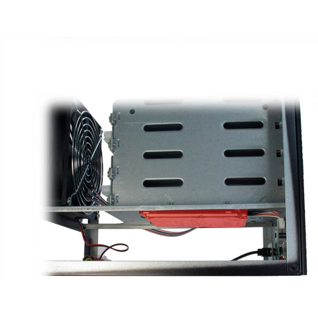 Inter-Tech sc-4004 Mini-Tower-Gehäuse (schwarz | 1x USB-A)