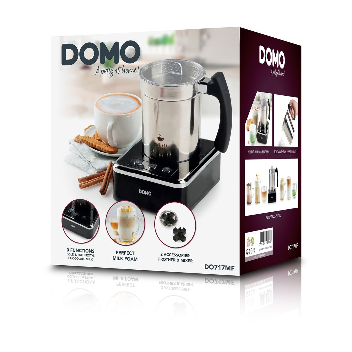 Domo Milchaufschäumer DO717MF