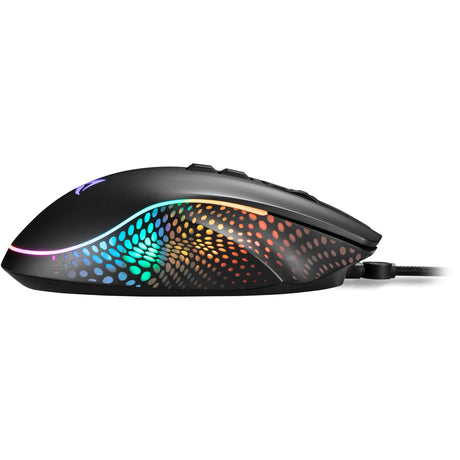 Sharkoon Shark Force III Gaming-Maus (schwarz, 400 – 12.800 dpi, RGB-LEDs)
