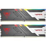 Patriot pvvr564g600c30k viper venom rgb dimm dual kit, 64 gb, ddr5, 6000 mts, cl30