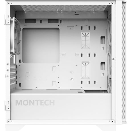 Montech Air 100 ArGB Mini-Tower-Gehäuse (weiß | 3x USB-A | gehärtetes Glas)