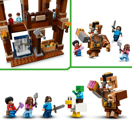 Lego Minecraft Die Arena im Waldhaus – 21272