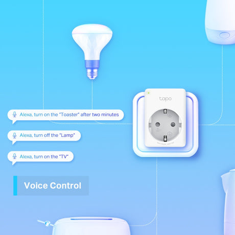 TP-Link Tapo P100 Mini WiFi Stoppcontact (4 Pack)
