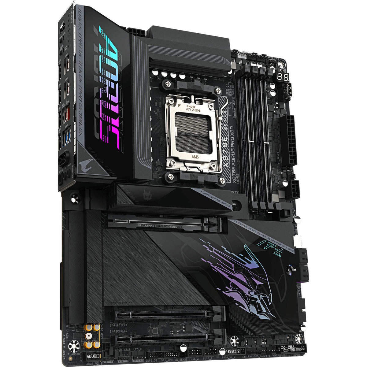 Gigabyte x870e Aorus Pro (schwarz,