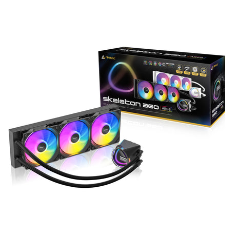 Antec Skeleton 360 ArGB Wasserkühlung (schwarz)