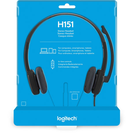 Headset logitech 981-000589 schwarz