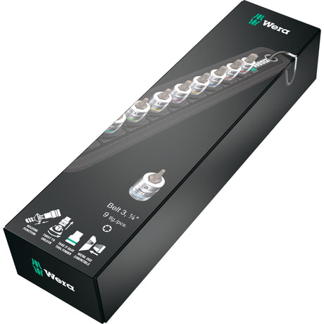Waa Riem Bit DOPS Set Torx 1 4 Laufwerk | 9-Stück
