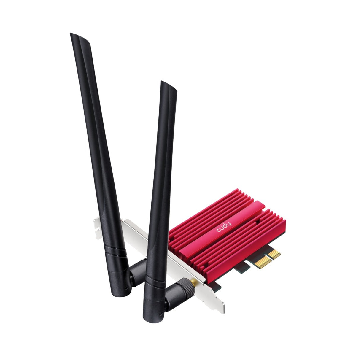 Cudy AX5400 Wi-Fi 6e Bluetooth 5.3 PCI-E WLAN-Adapter (Rot)