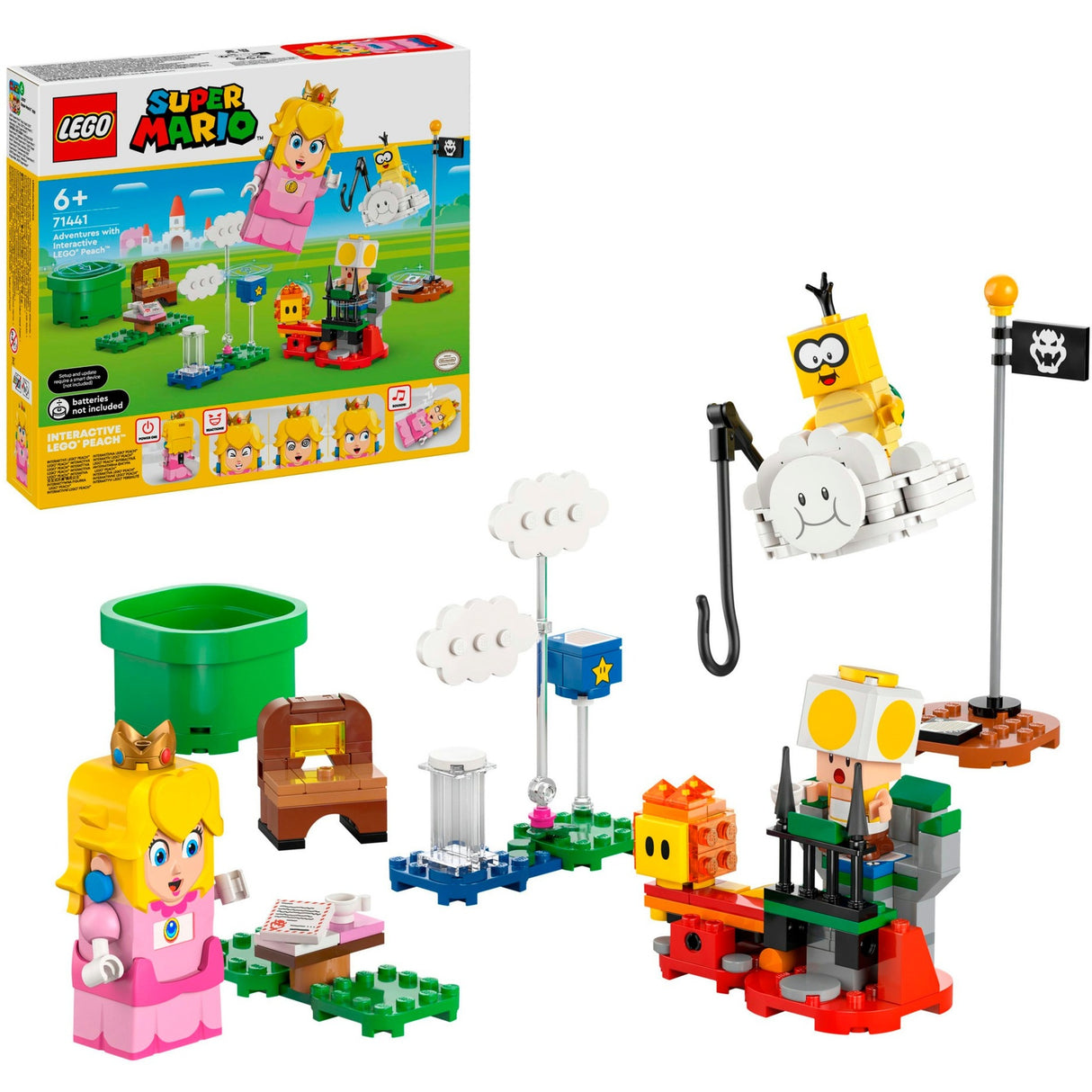 Lego Super Mario 71441 Abenteuer mit interaktivem Pfirsich
