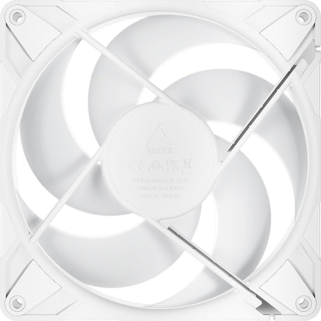 Arctic p14 pro reverse a-rgb case fan (wit, 140 x 140 x 30 mm, pwm)