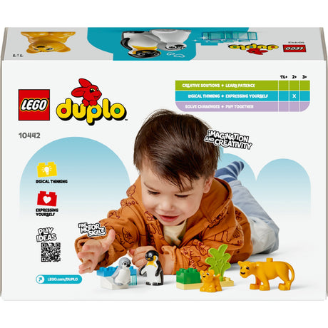 Lego Duplo Town 10442 Wildtierfamilien: Pinguine und Löwen
