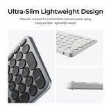 Keychron b4 pro-k8 toetsenbord (wit, us lay-out (qwerty), scissor switches, 96%, abs keycaps, 2.4 ghz | bluetooth | usb)