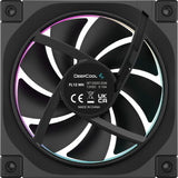 Deepcool FL12 RGB Gehäuselüfter (schwarz, 120 x 120 x 25 mm, PWM)