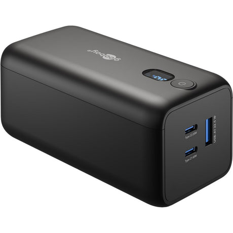 Goobay Laptop-Powerbank (schwarz, 20.000 mAh, Power Delivery)