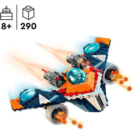 Lego Marvel – Raketen Warbird vs. Ronan Konstruktionsspielzeug (76278)