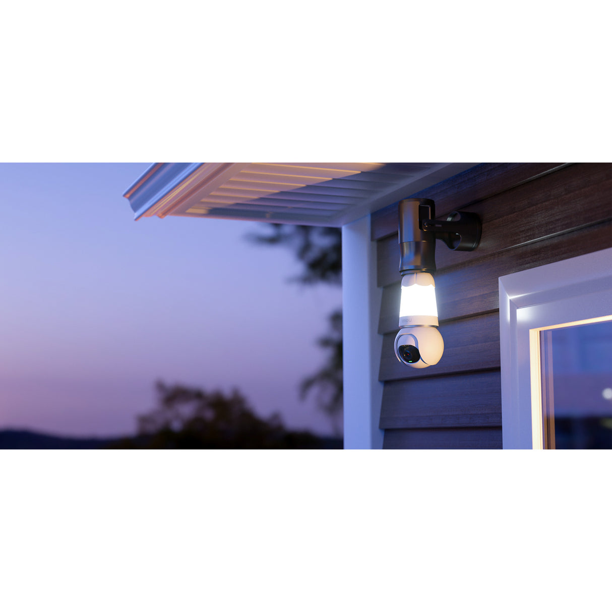 Imou Bulb Cam 2K Überwachungskamera (weiß, E26 E27 Universal-Schraubfassung)