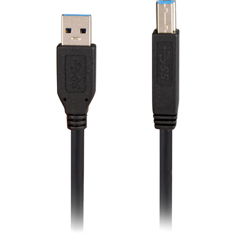 Sharkoon USB-A 3.0 > USB-B Kabel (schwarz, 2 Meter)