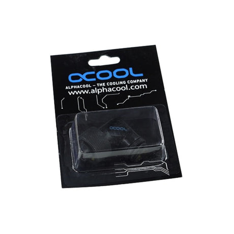 Alphacool 16 10 Klemmverschraubung 90° drehbar G1 4 Anschluss (schwarz)