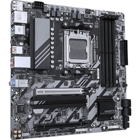 Gigabyte B850M DS3H Sockel AM5 Motherboard (RAID, 2,5 GB LAN, Sound, µATX)