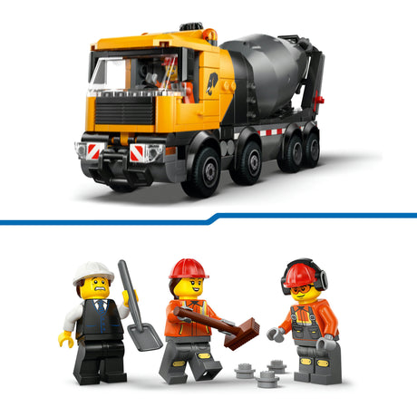 Lego City tolle Fahrzeuge 60478 Betonmischer