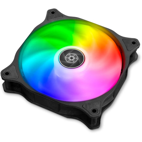 Silverstone Air Blazer 120R RGB-Gehäuselüfter (schwarz, 120 x 25 x 120 mm, PWM)