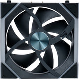 Lian Li Uni Fan SL120 Wireless Reverse Blade RGB Gehäuselüfter (Schwarz, 120 x 124,5 x 28 mm, PWM)
