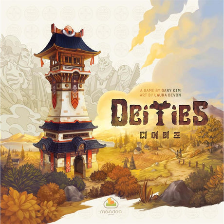 European Player Network Deities Brettspiel (englisch, 2 – 4 Spieler, 45 – 60 Minuten, ab 14 Jahren)
